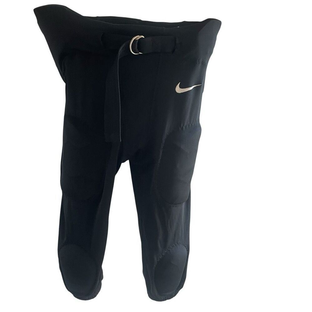 Nike Black 7 Pad Football Pants Youth XL Extra Large Girdle Built In Pads